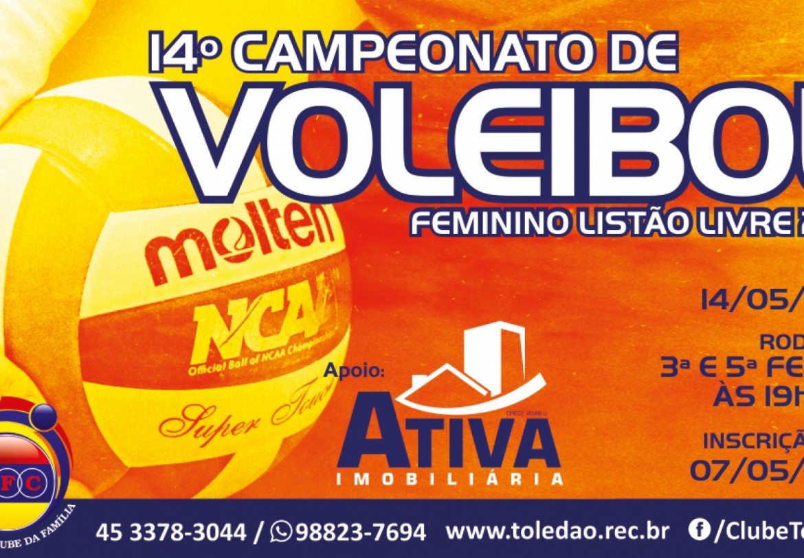 Campeonato de Voleibol Feminino Listão Livre 2019