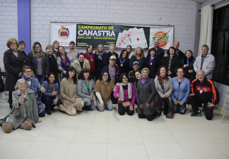 Encerramento do 1º Campeonato de Canastra Livre com o apoio de Sucos Fiory