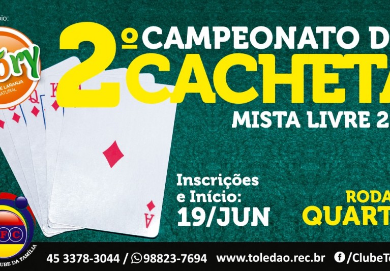 2º Campeonato de Cacheta Mista Livre