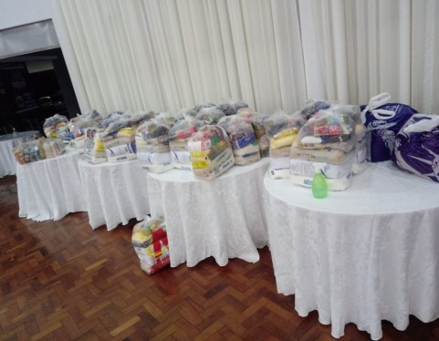 Toledão recebe donativos… Live Beneficente Dia dos Namorados em casa com Lu e Vilson